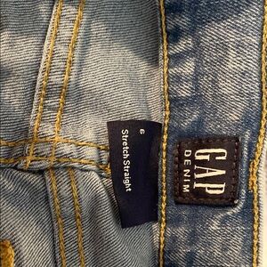 GAP Blue Straight Jeans Classic Denim